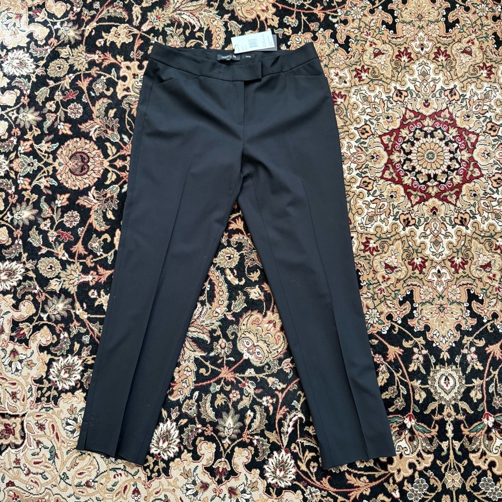 Lafayette 148 wool cropped Irving trousers